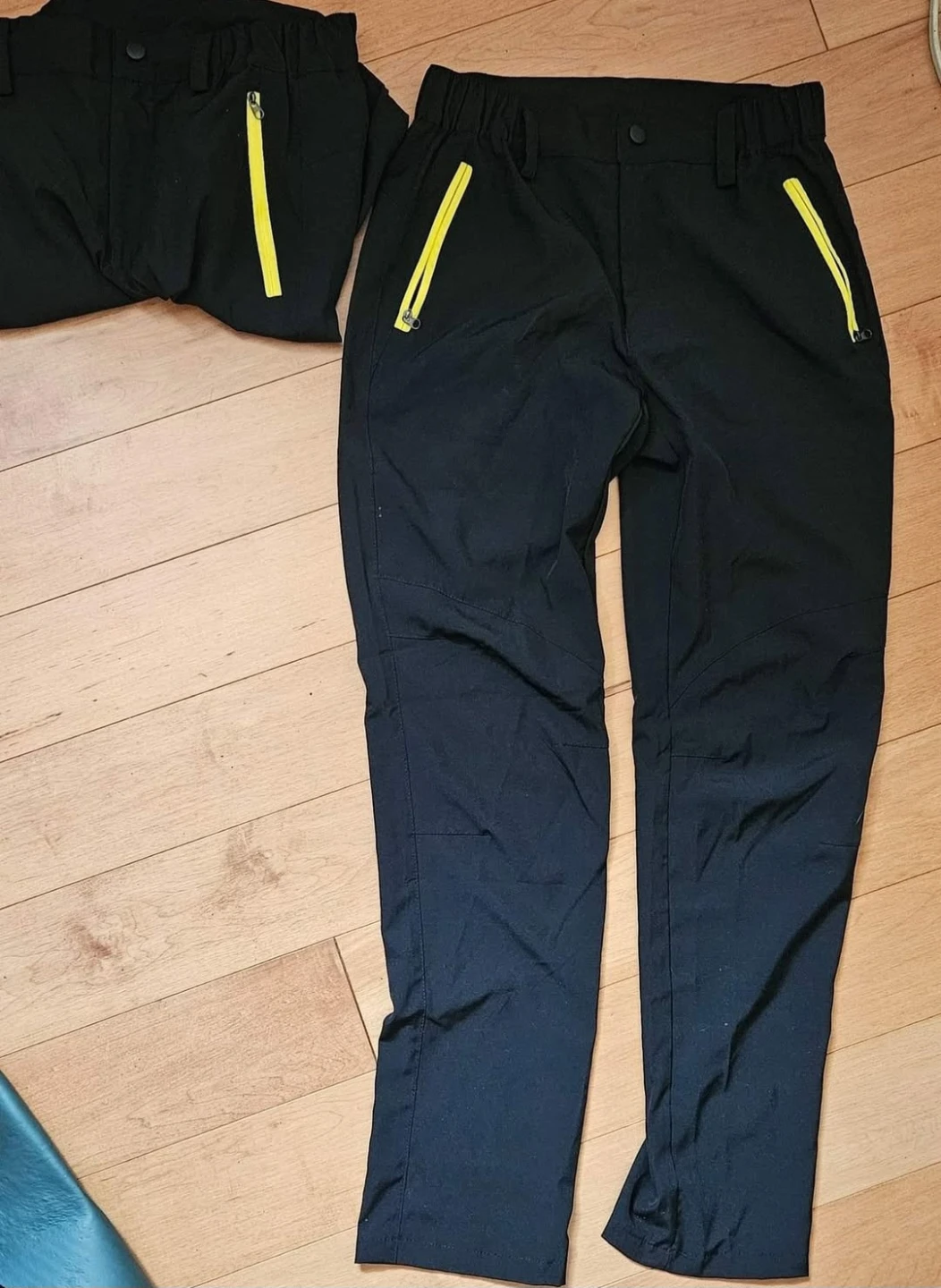 Water resistant shell Black Outdoor Hiking Pants