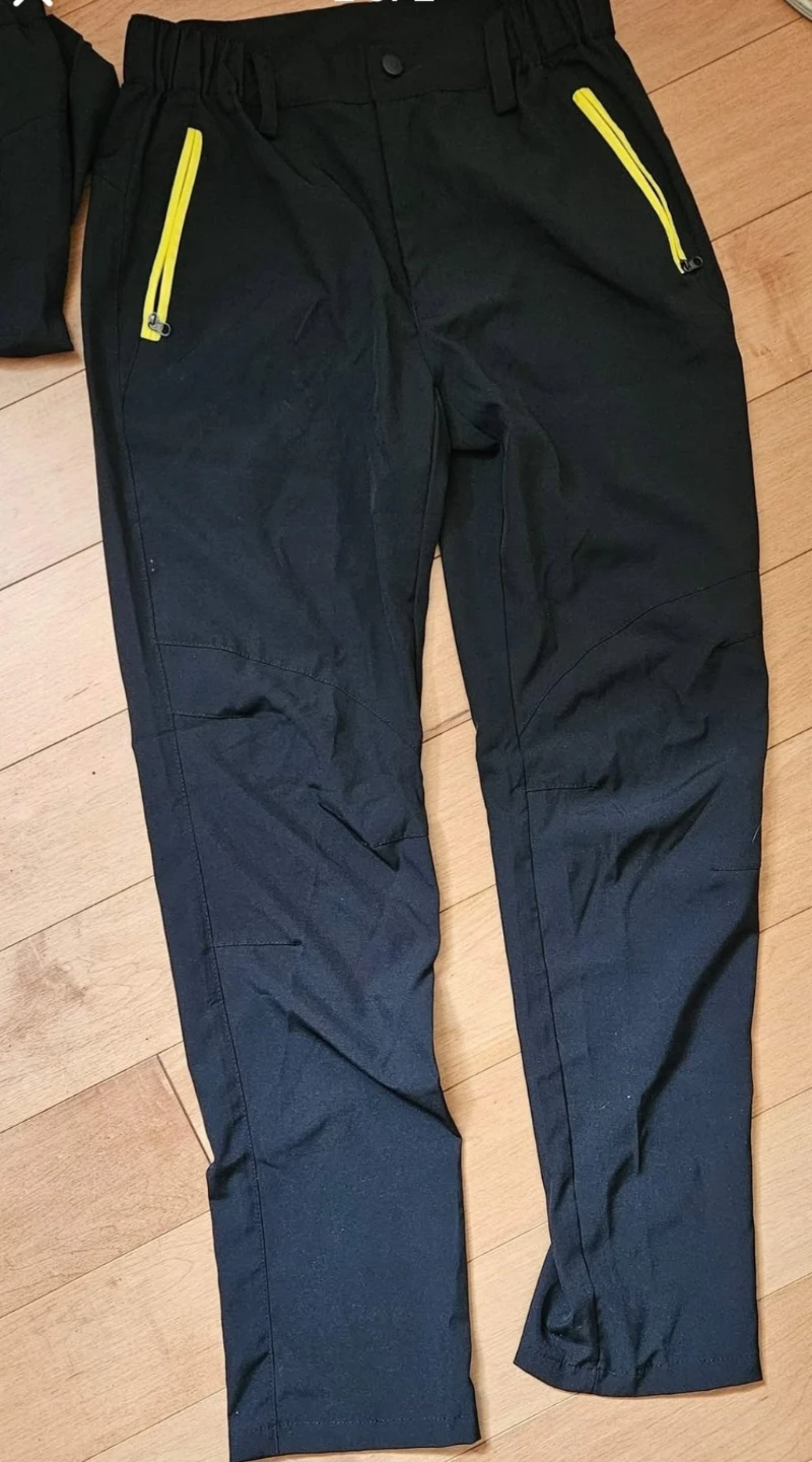 Water resistant shell Black Outdoor Hiking Pants - photo 2