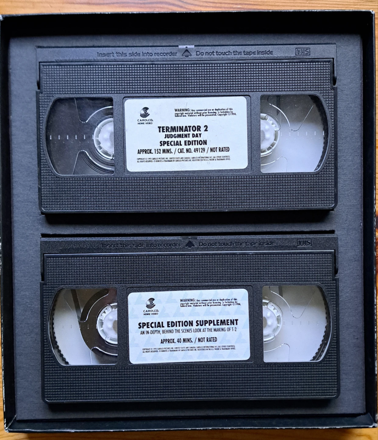 TERMINATOR 2 VHS SET - photo 3