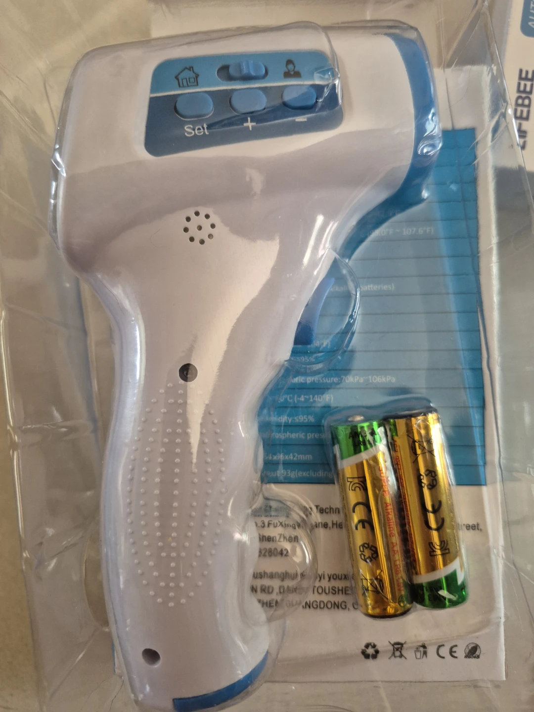 Forehead thermometer, never used