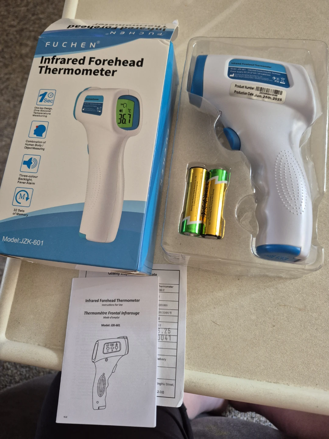 Forehead thermometer, never used - photo 2