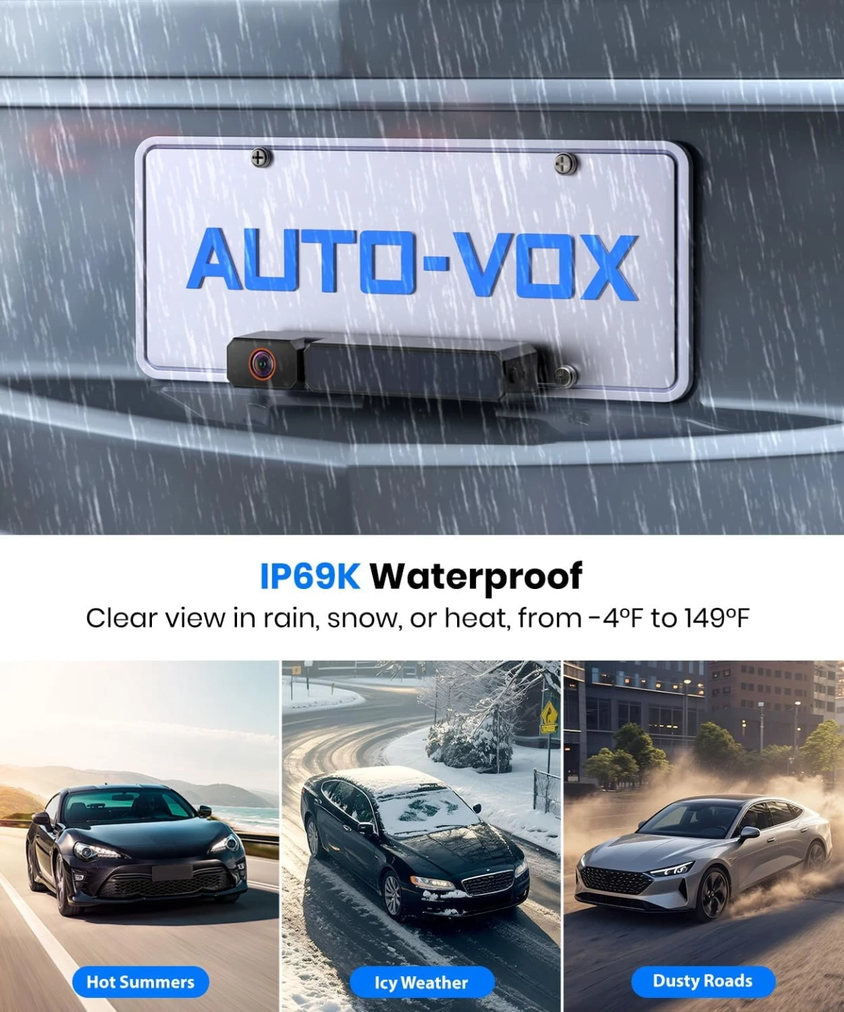 AUTO-VOX Solar Wireless Backup Camera System - photo 5