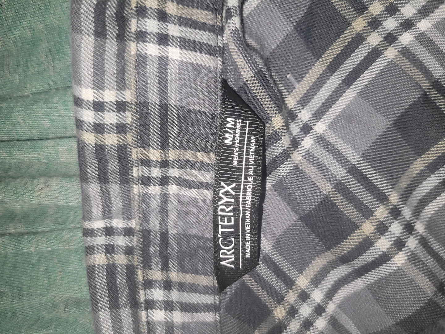 Arc'teryx Men's Plaid Flannel Shirt