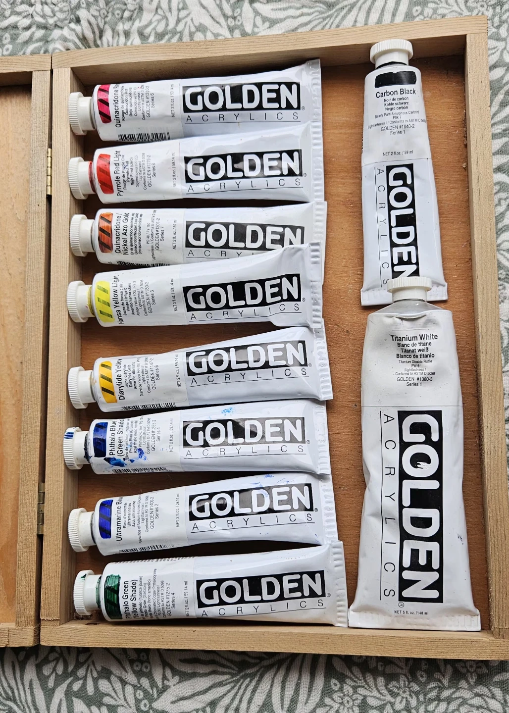 Artist's Acrylic Paint Box Set - GOLDEN ACRYLICS - photo 3