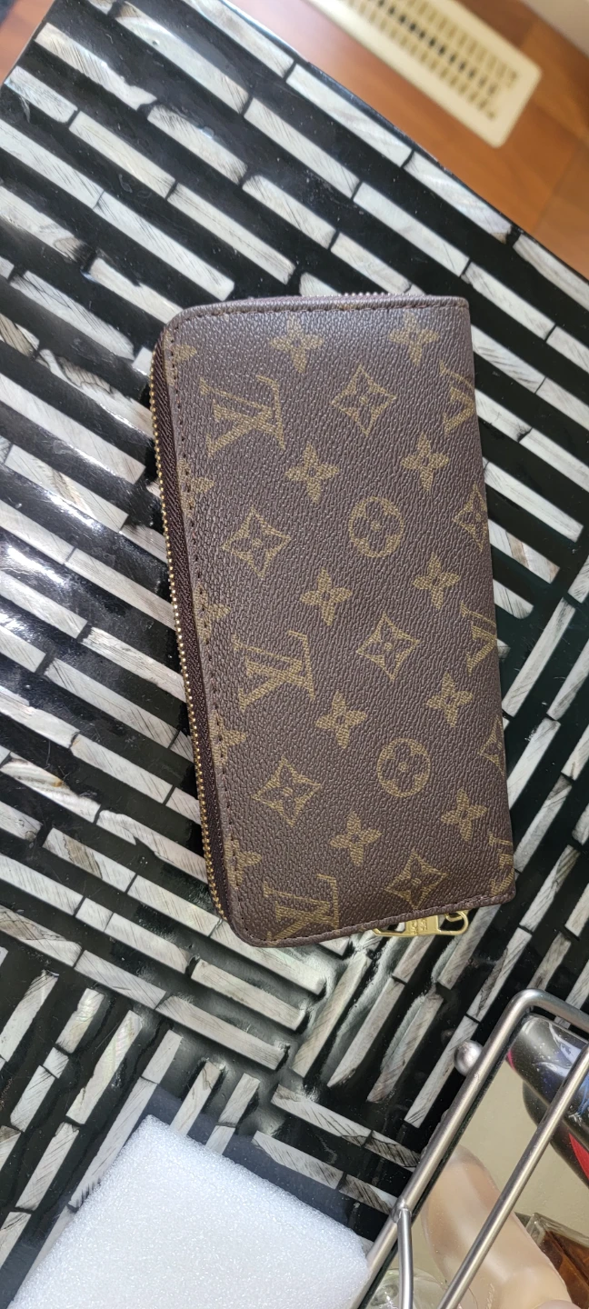 Louis Vuitton Monogram Zip Around Wallet
