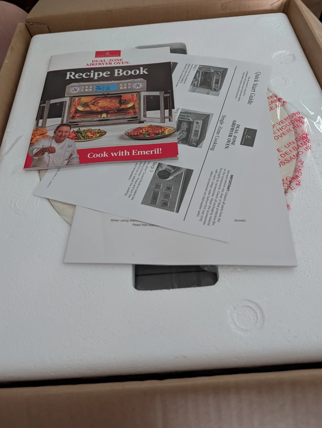 Emeril Lagasse Dual-Zone Airfryer Oven - photo 4
