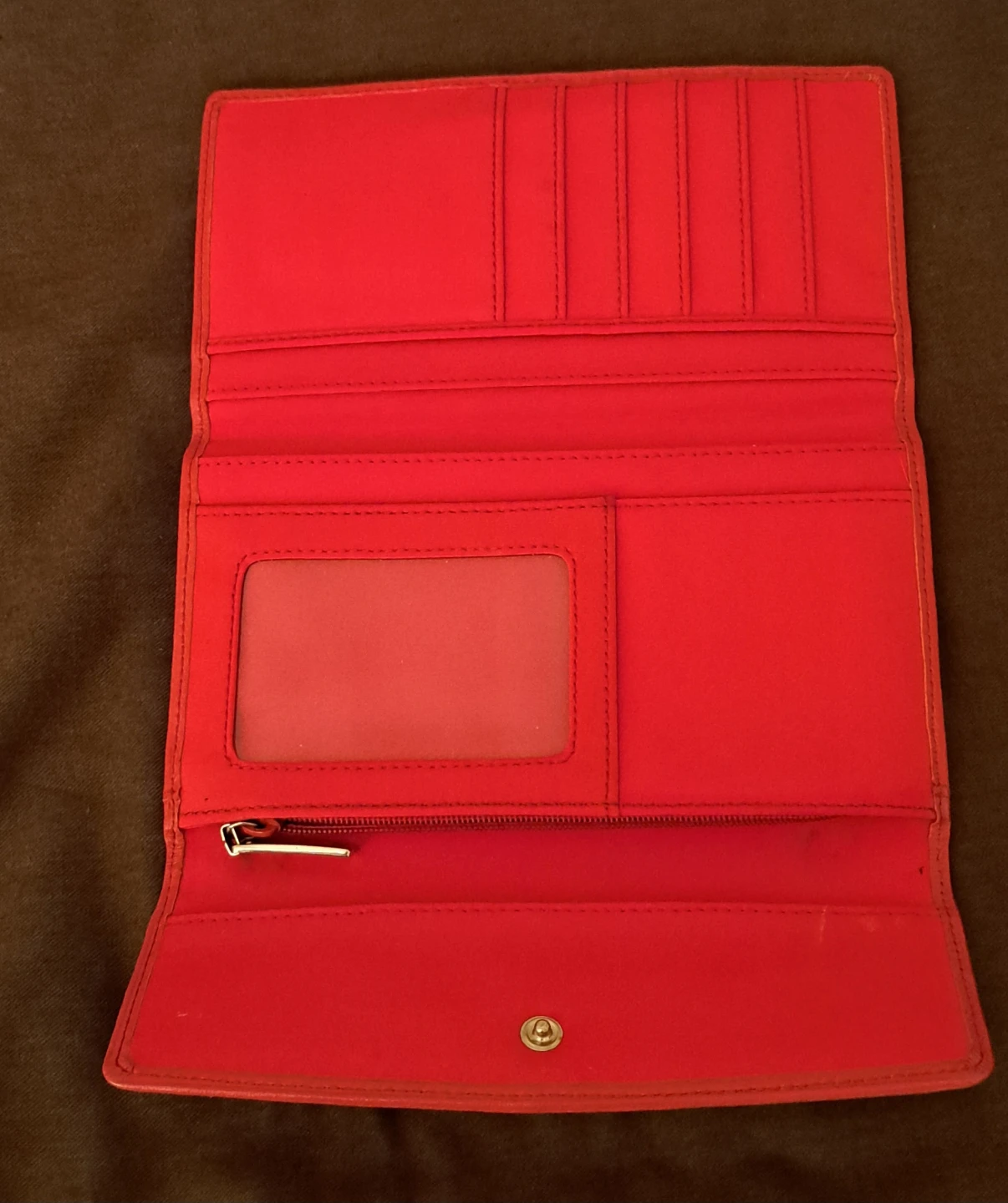 Lauren Ralph Lauren Red Leather Wallet - photo 2