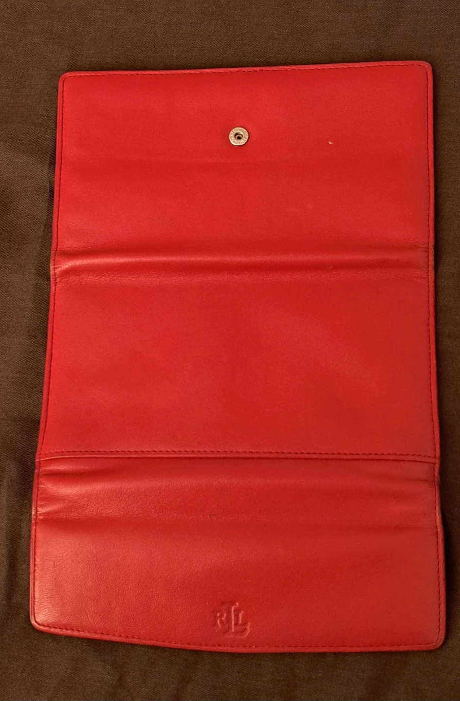 Lauren Ralph Lauren Red Leather Wallet - photo 3
