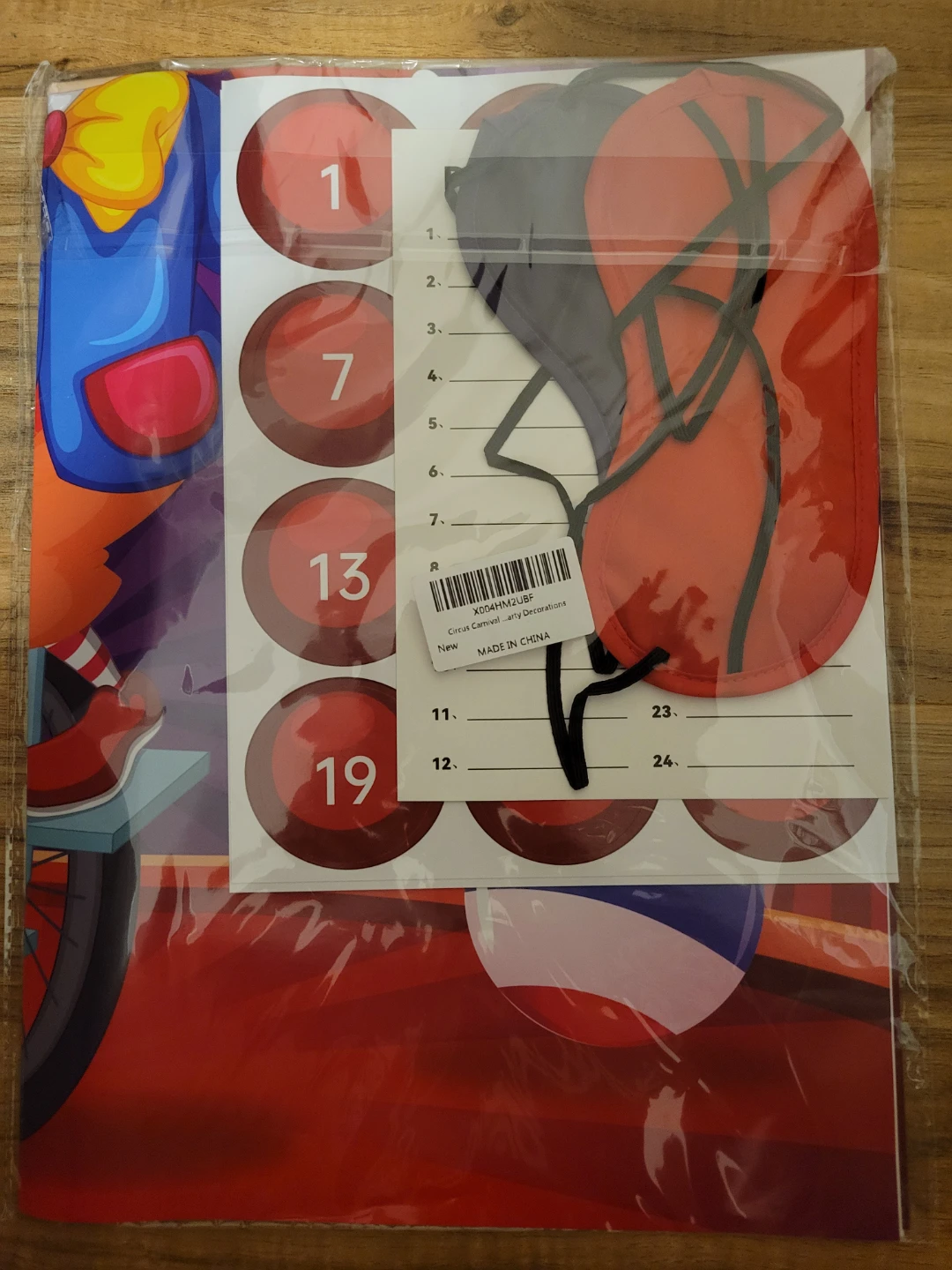 Pin the Nose on the Clown Game