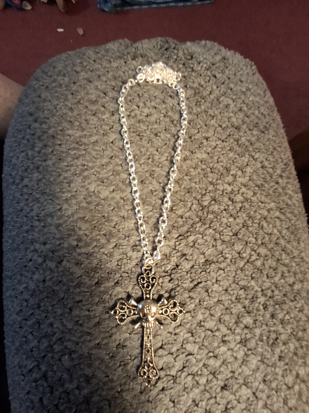 Skull Cross Necklace - photo 2