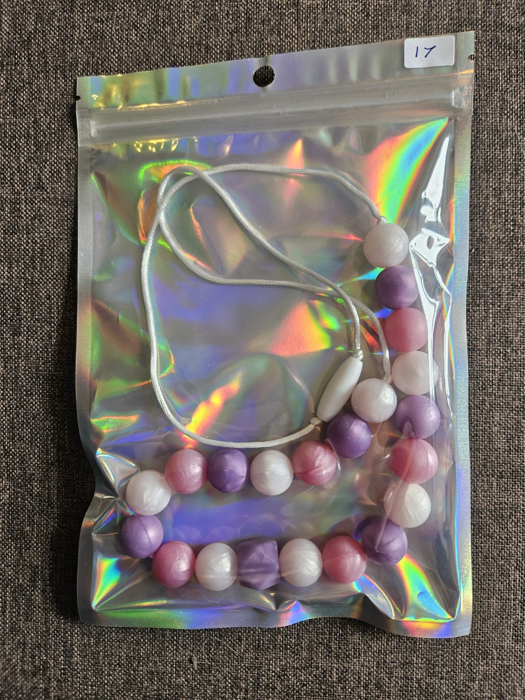 Teething Necklace - multi colored - photo 2