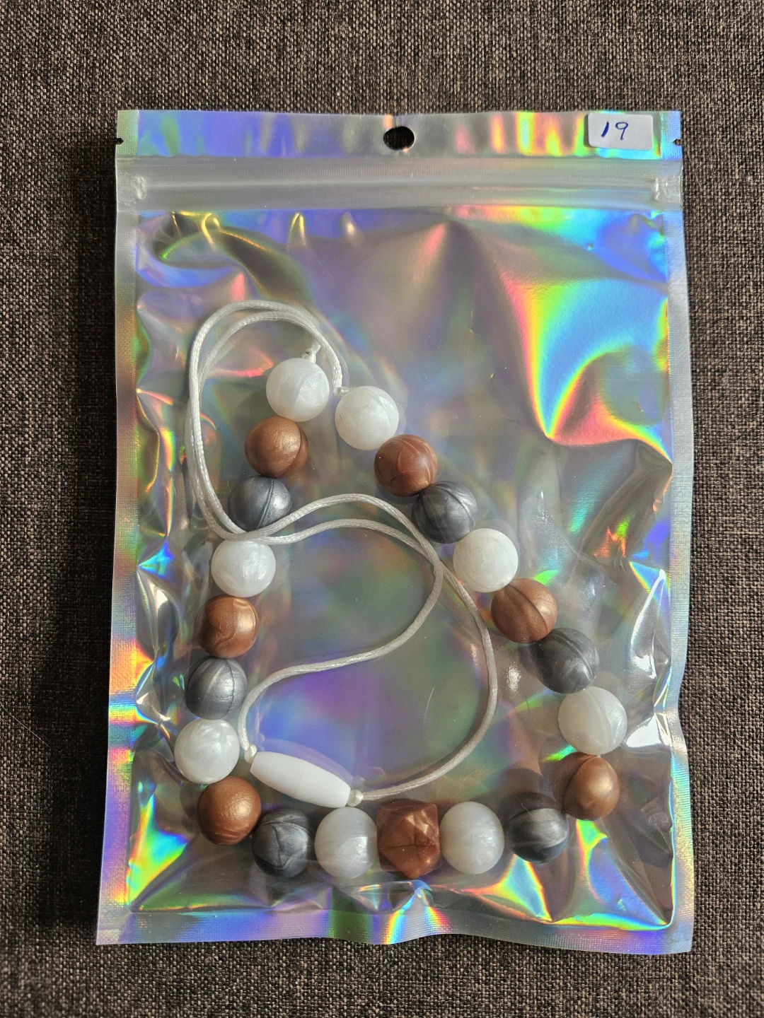 Teething Necklace - multi colored - photo 3
