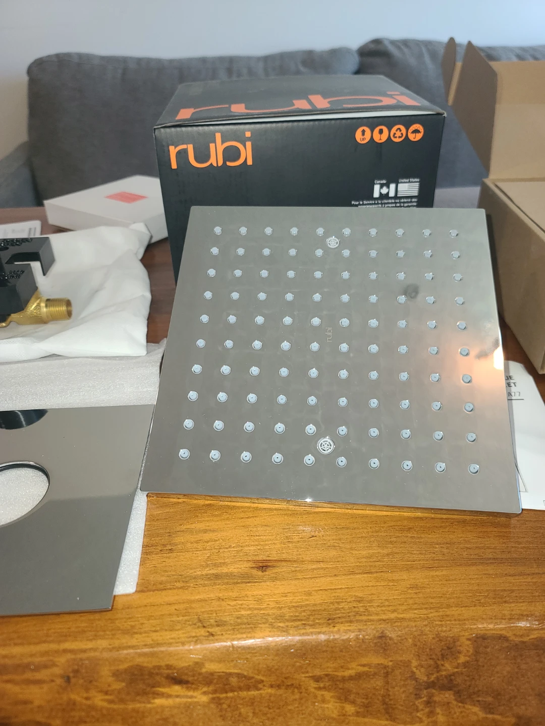 Rubi Fall Shower Set and 2 extra valves - photo 3