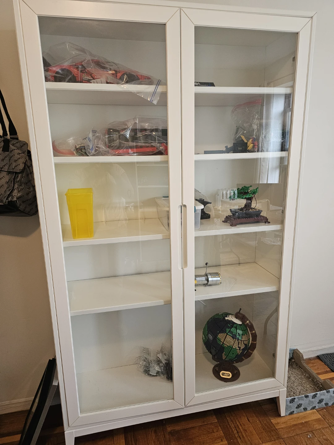 IKEA Display Cabinet with Glass Doors