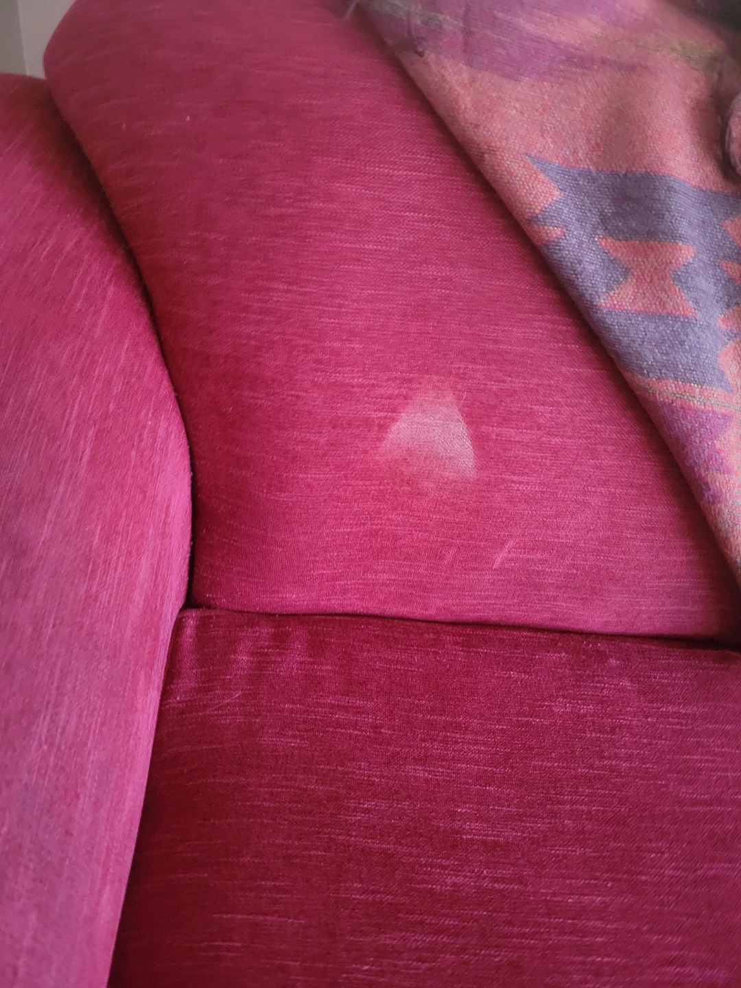3- seater Sofa with Geometric Throw - photo 4