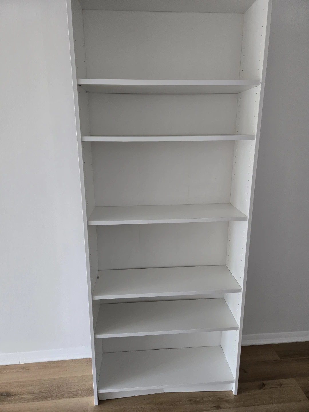 White 6-Shelf Bookcase IKEA  billy