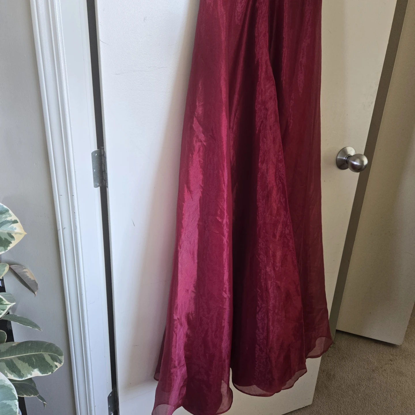 Women's Red Formal Dress - photo 5