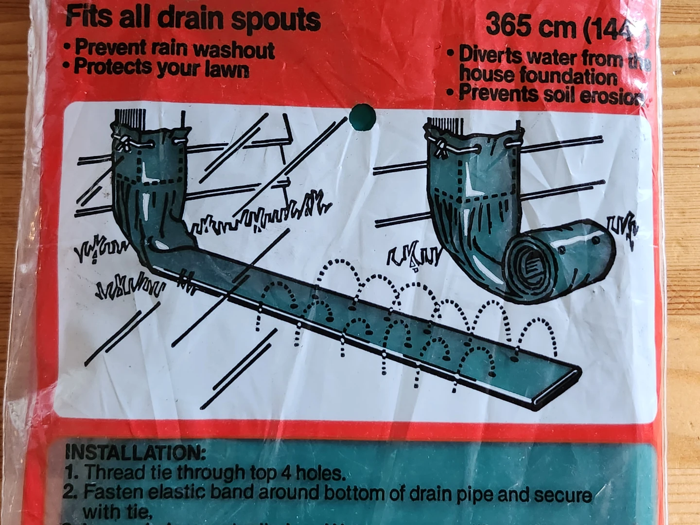 Vinyl Drain Spout & Sprinkler - photo 4