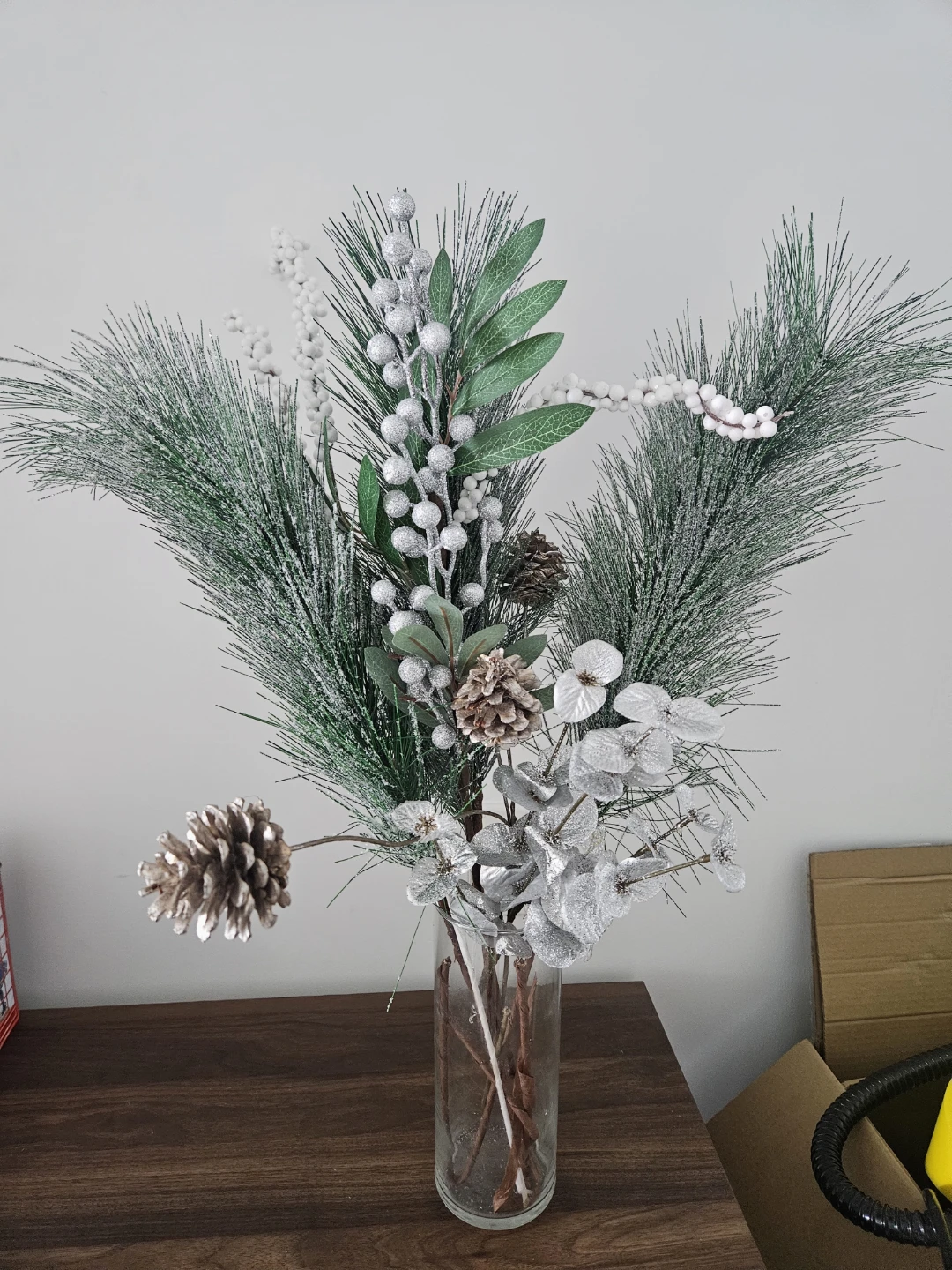 Artificial Christmas Floral Arrangement