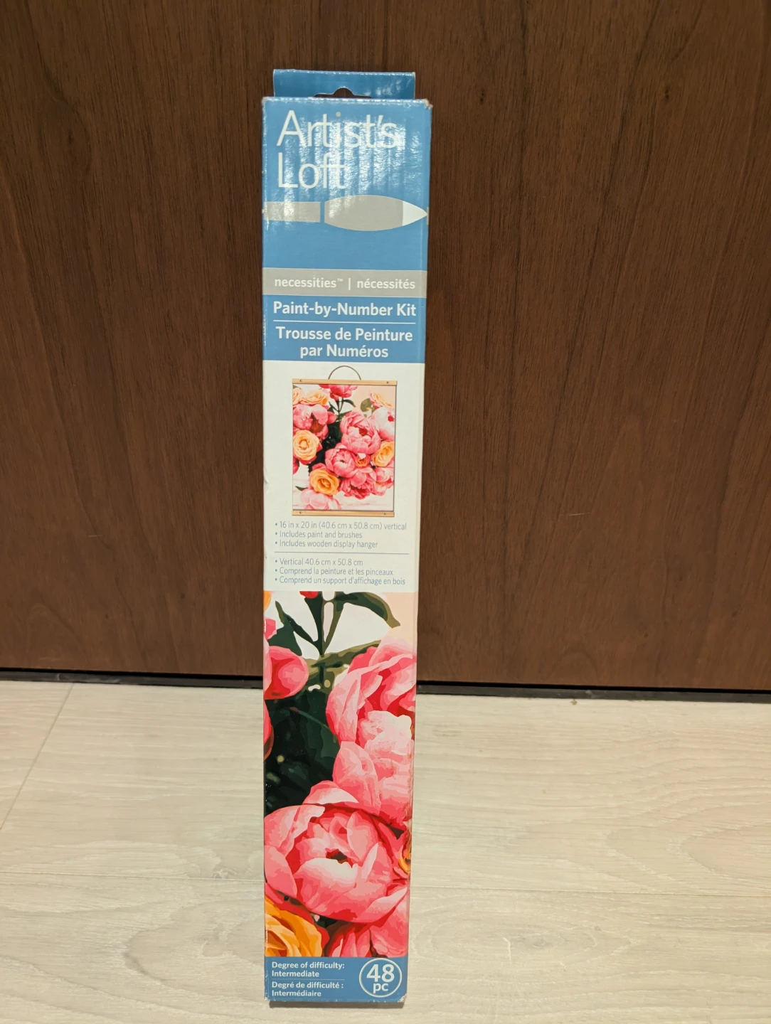 Paint-by-Number Kit - Peonies
