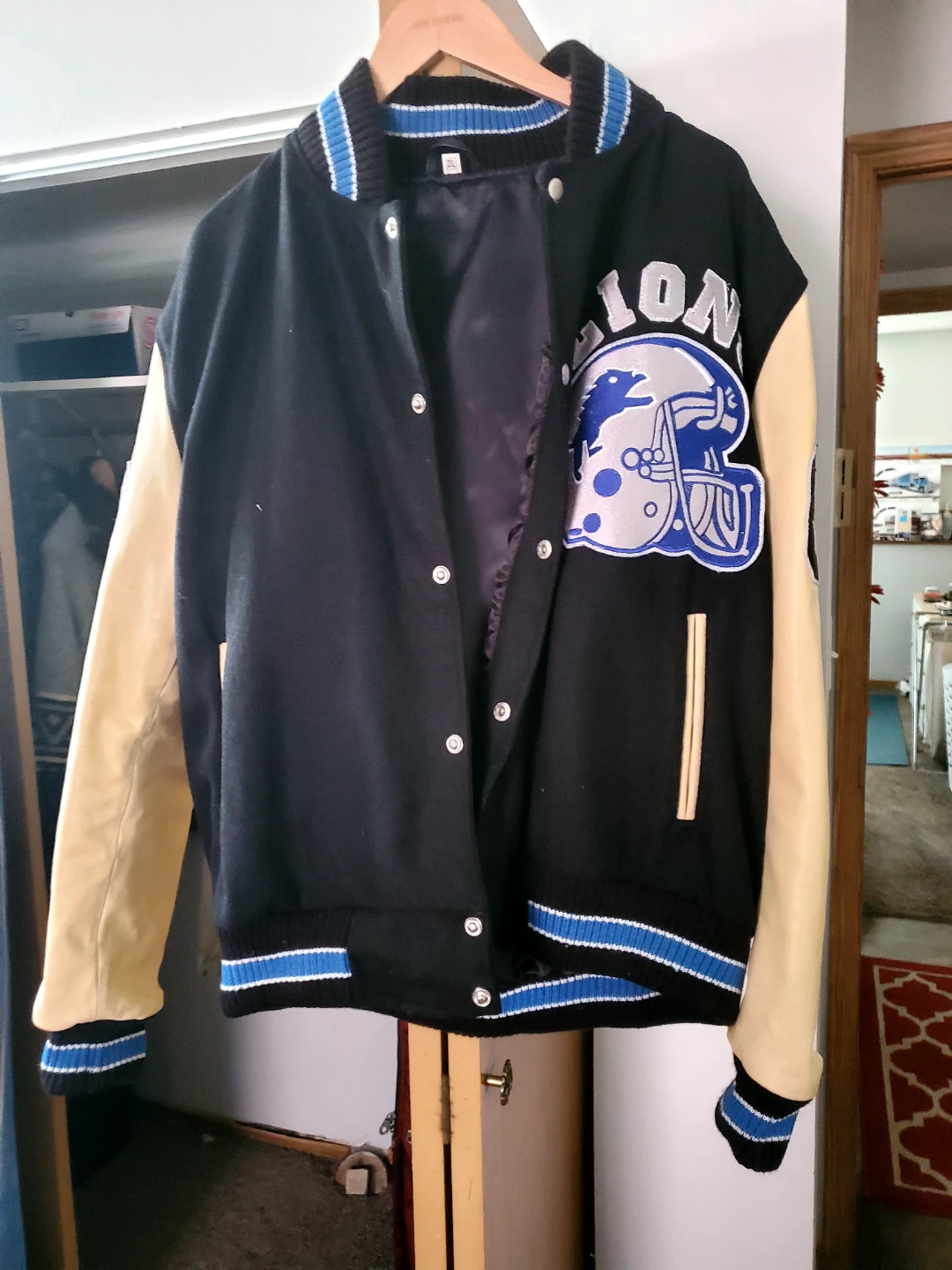 Detroit Lions Varsity Jacket