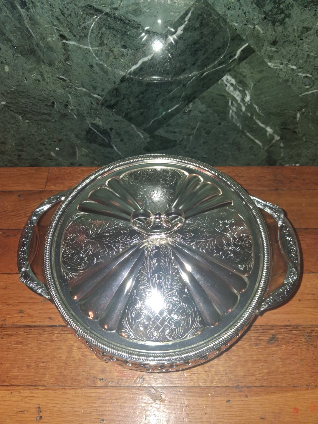 Queen Anne Pyrex Dish