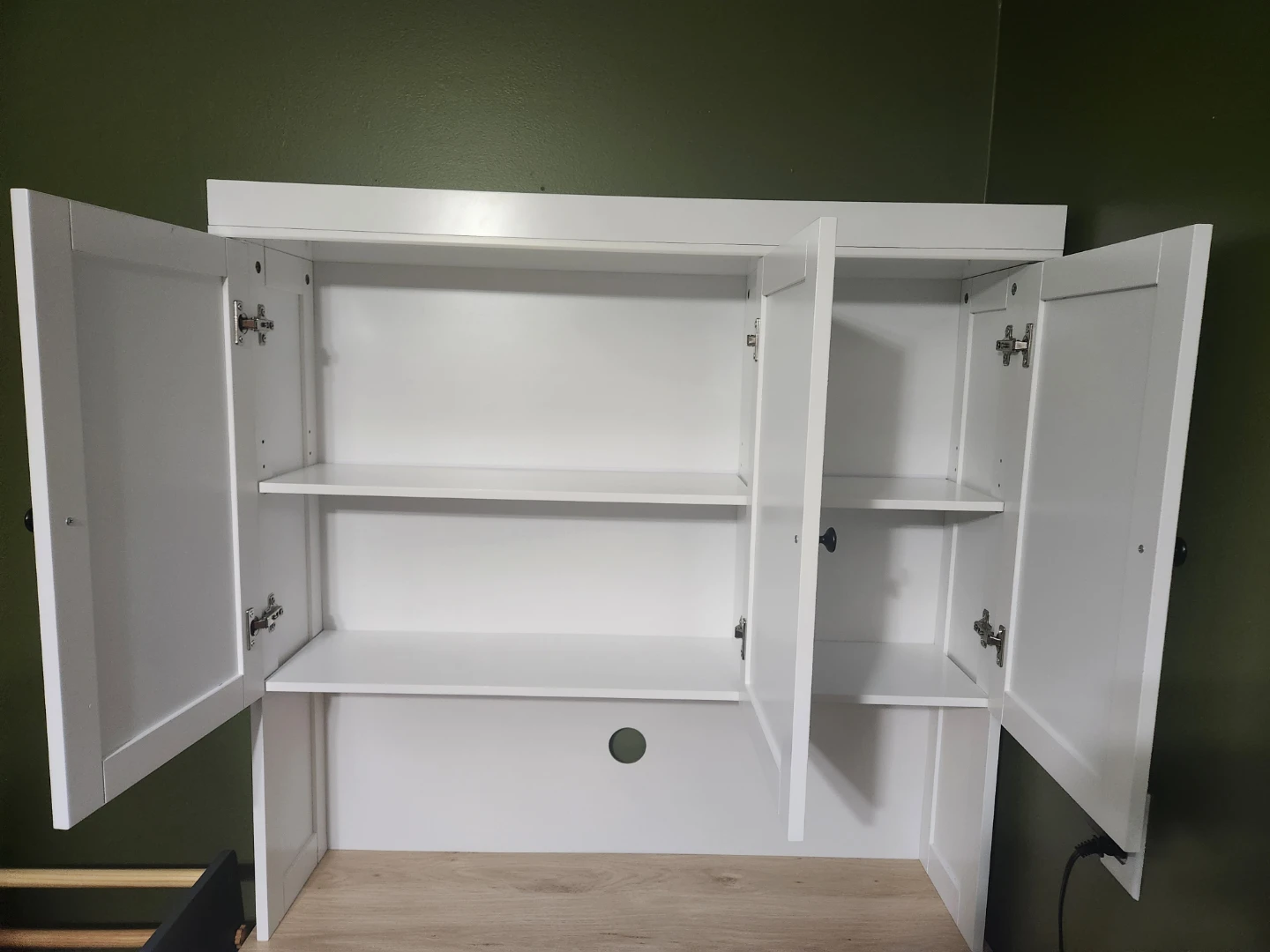 HOMCOM White Kitchen Storage Cabinet - photo 4