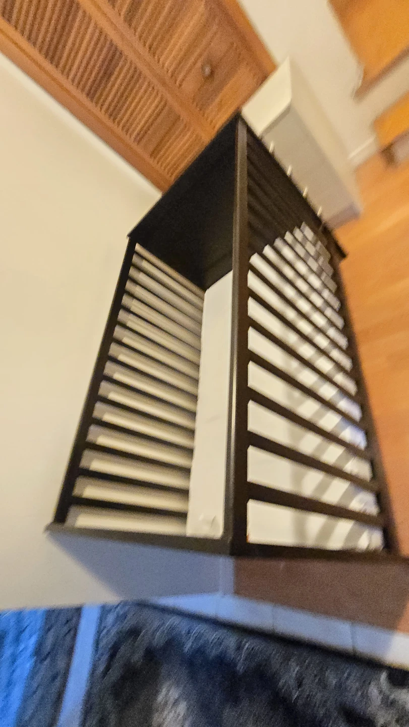 black crib and like new - photo 2