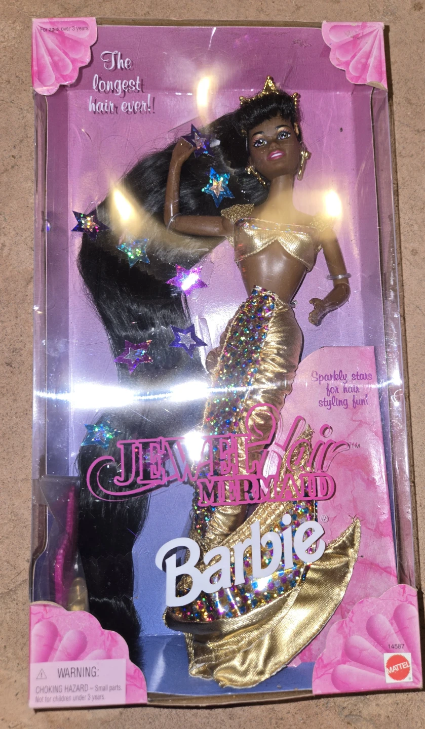 Barbie Jewel Hair Mermaid Doll NIB