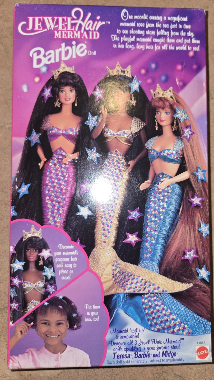 Barbie Jewel Hair Mermaid Doll NIB - photo 2