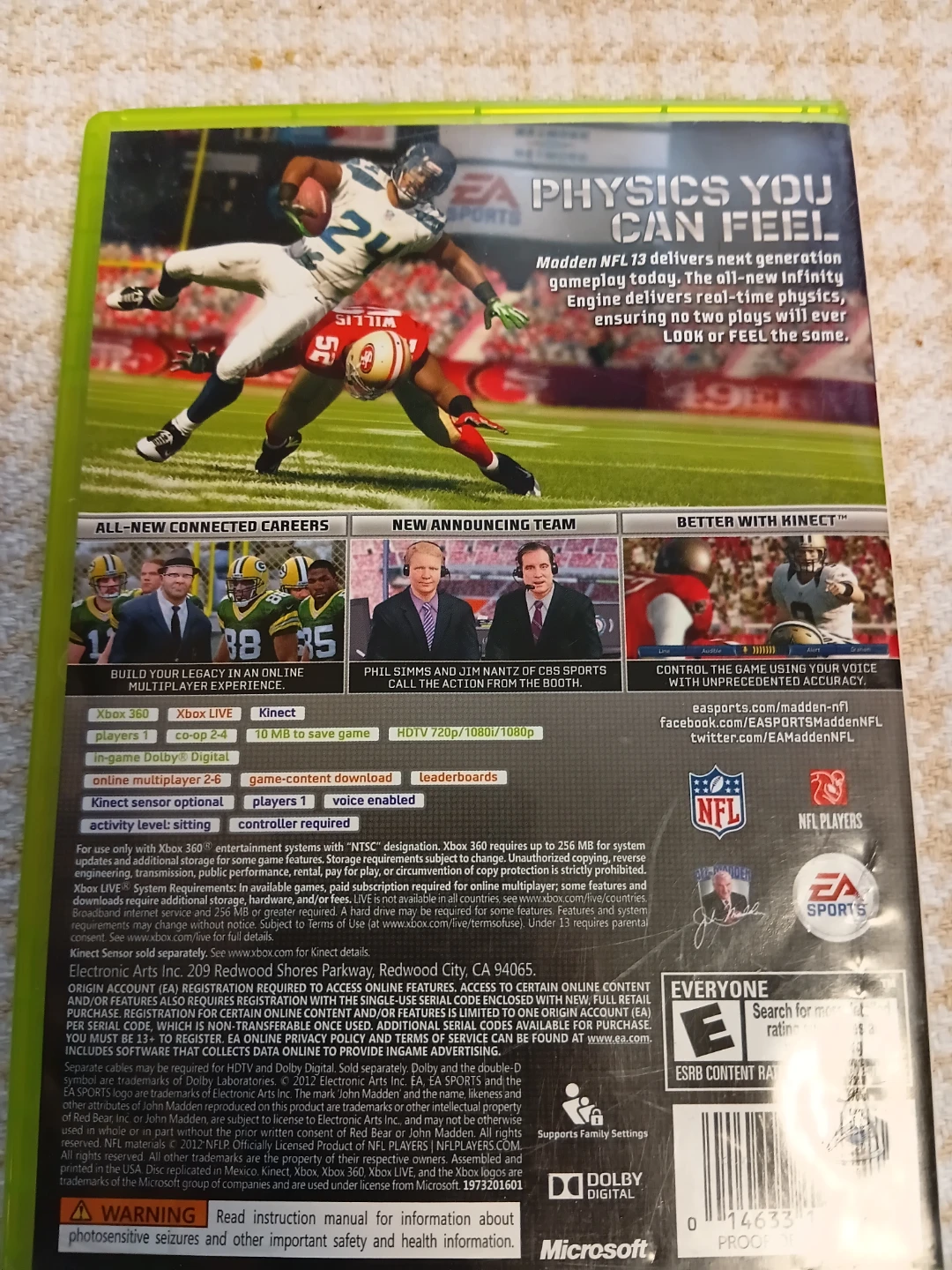 Madden NFL 13 Video Game for Xbox 360 - photo 3