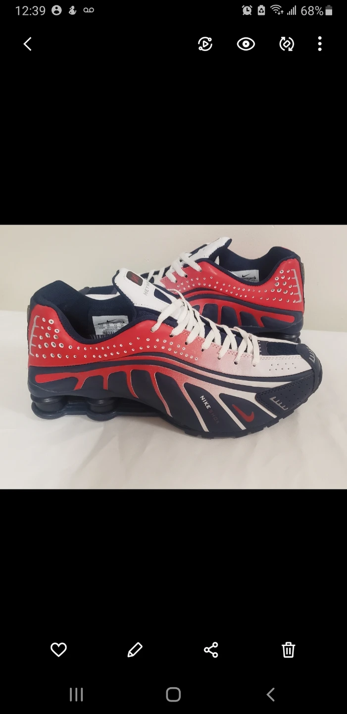 Brand new Nike Shox NZ Neymar Shoes Size 9.5 - photo 2