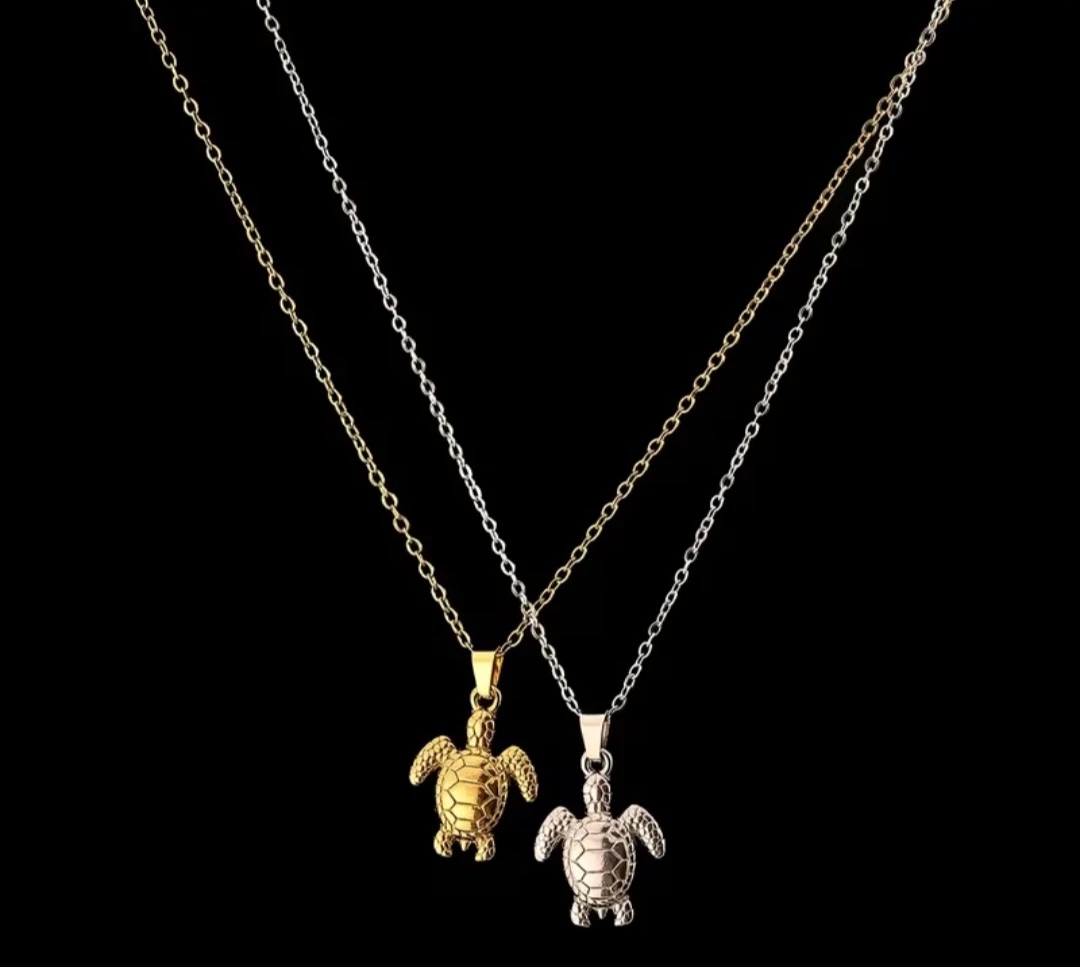 Gold Turtle Necklace - photo 3