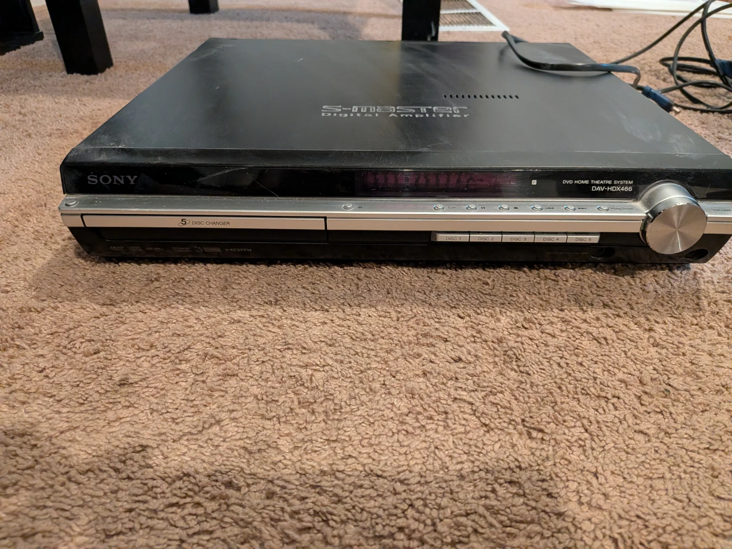 Sony DVD Home Theatre System DAV-HDX485