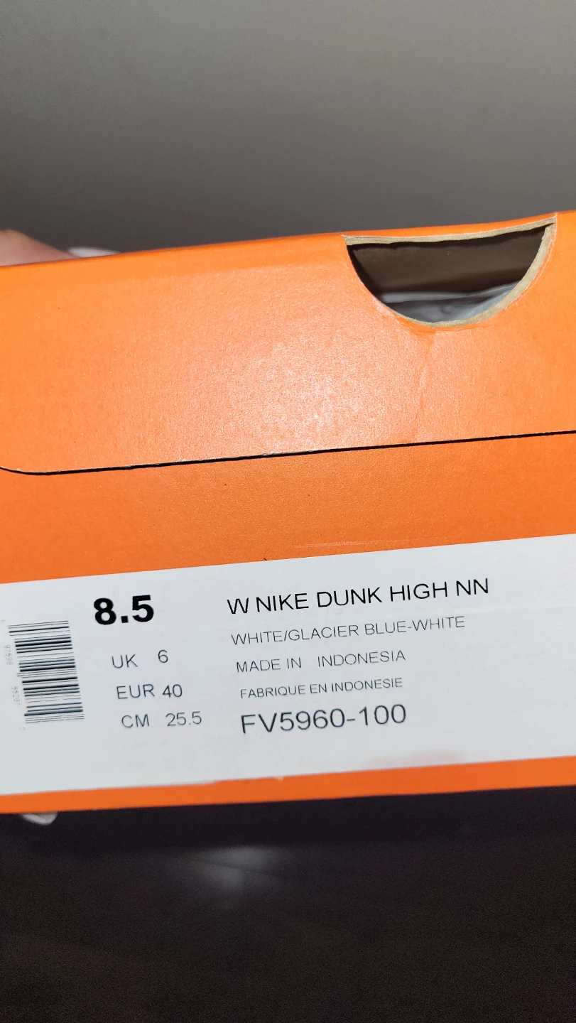 Nike Dunk High NN Sneakers - White/Glacier Blue - photo 2