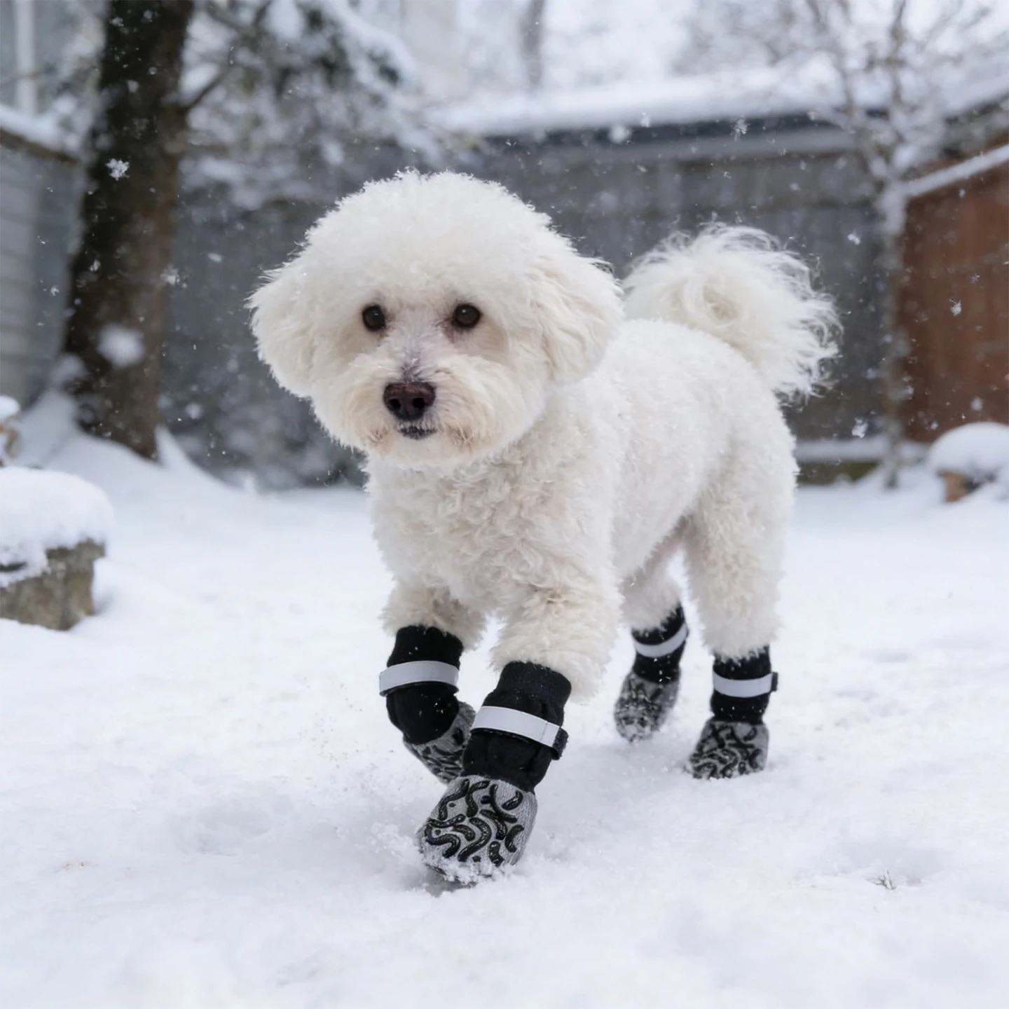 Dog Booties - Set of 4 - Size M - photo 4
