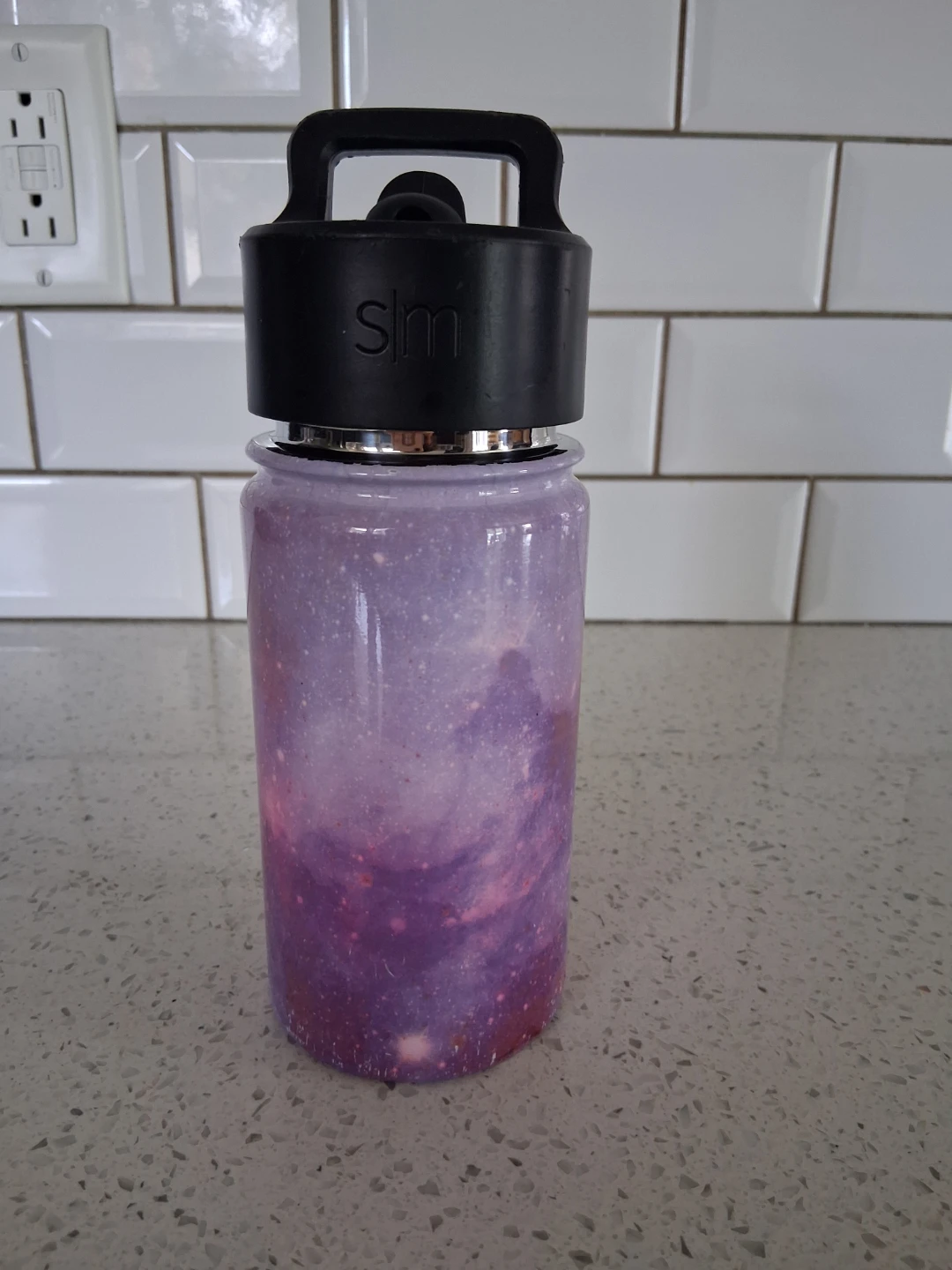 Galaxy Simple Modern Water Bottle