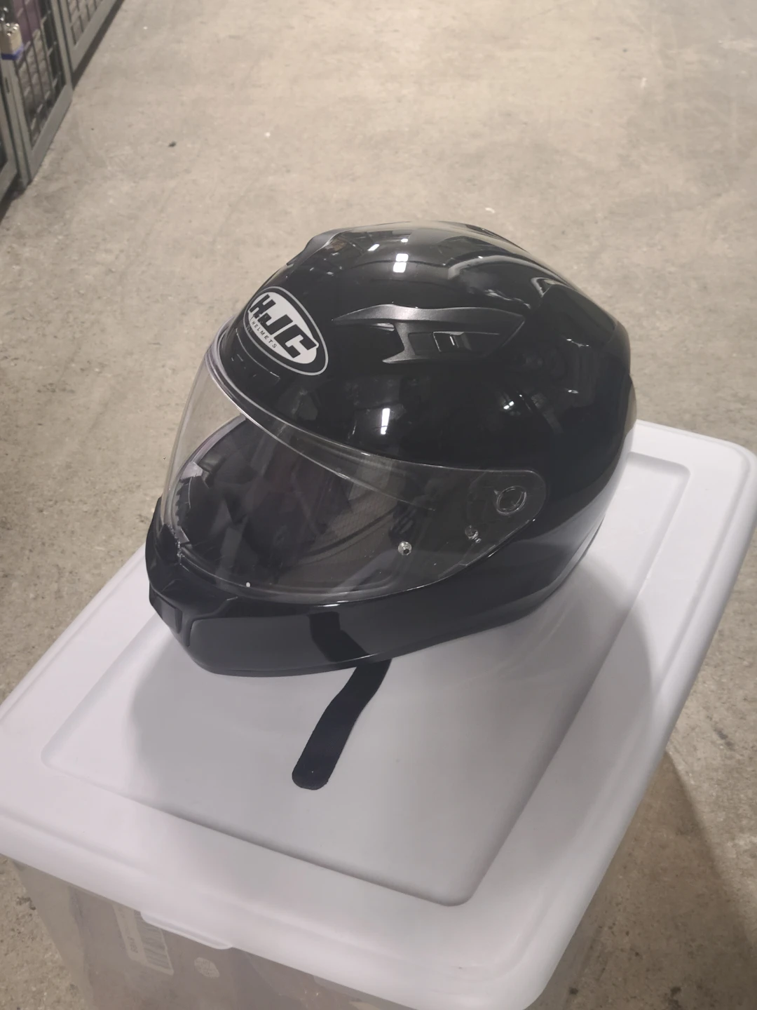 HJC Helmets Mens Medium Motorcycle Helmet - Black - photo 2