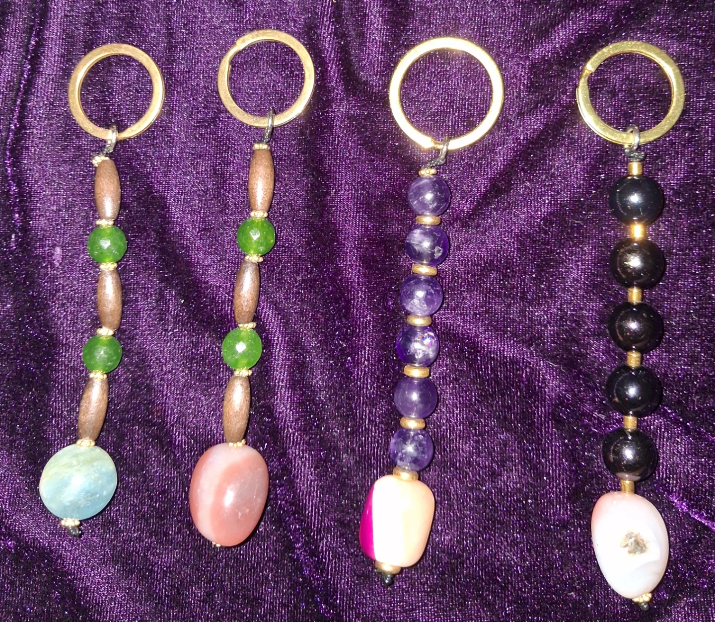 Crystal Keyrings