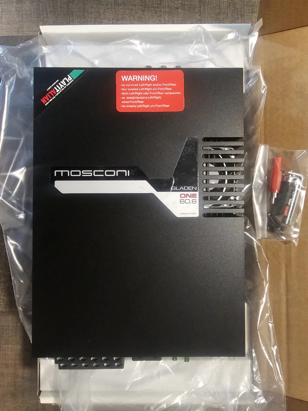 Mosconi Gladen ONE 60.6 Amplifier - photo 5