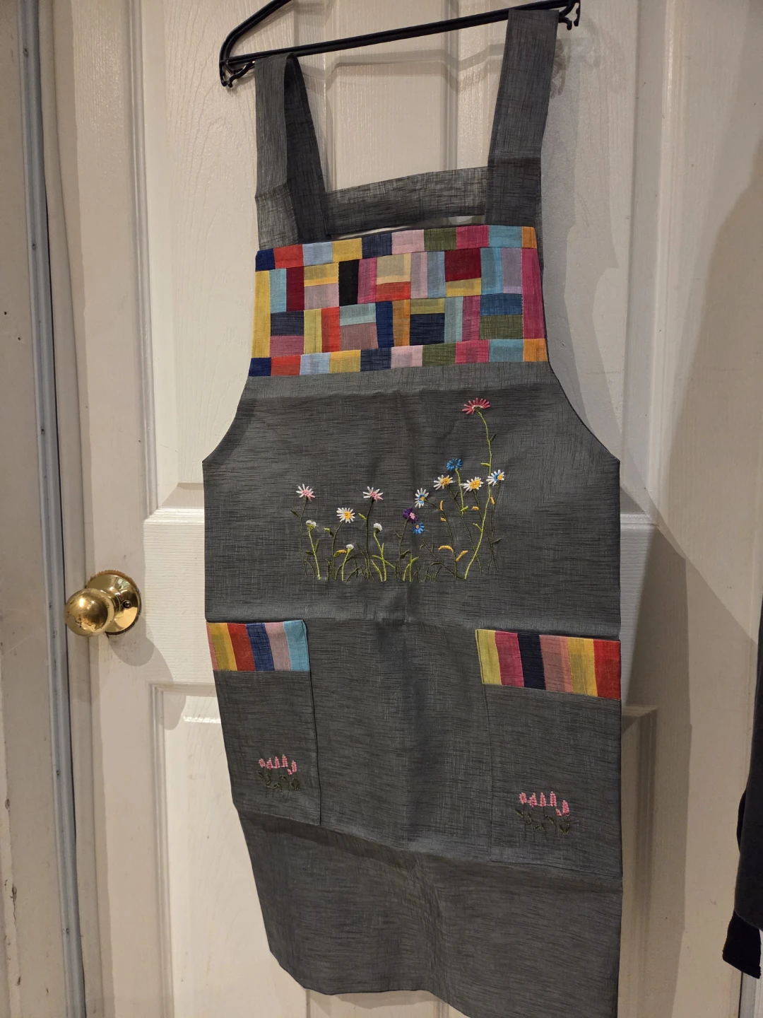 Apron with  Floral Design bought from Seoul, KOR