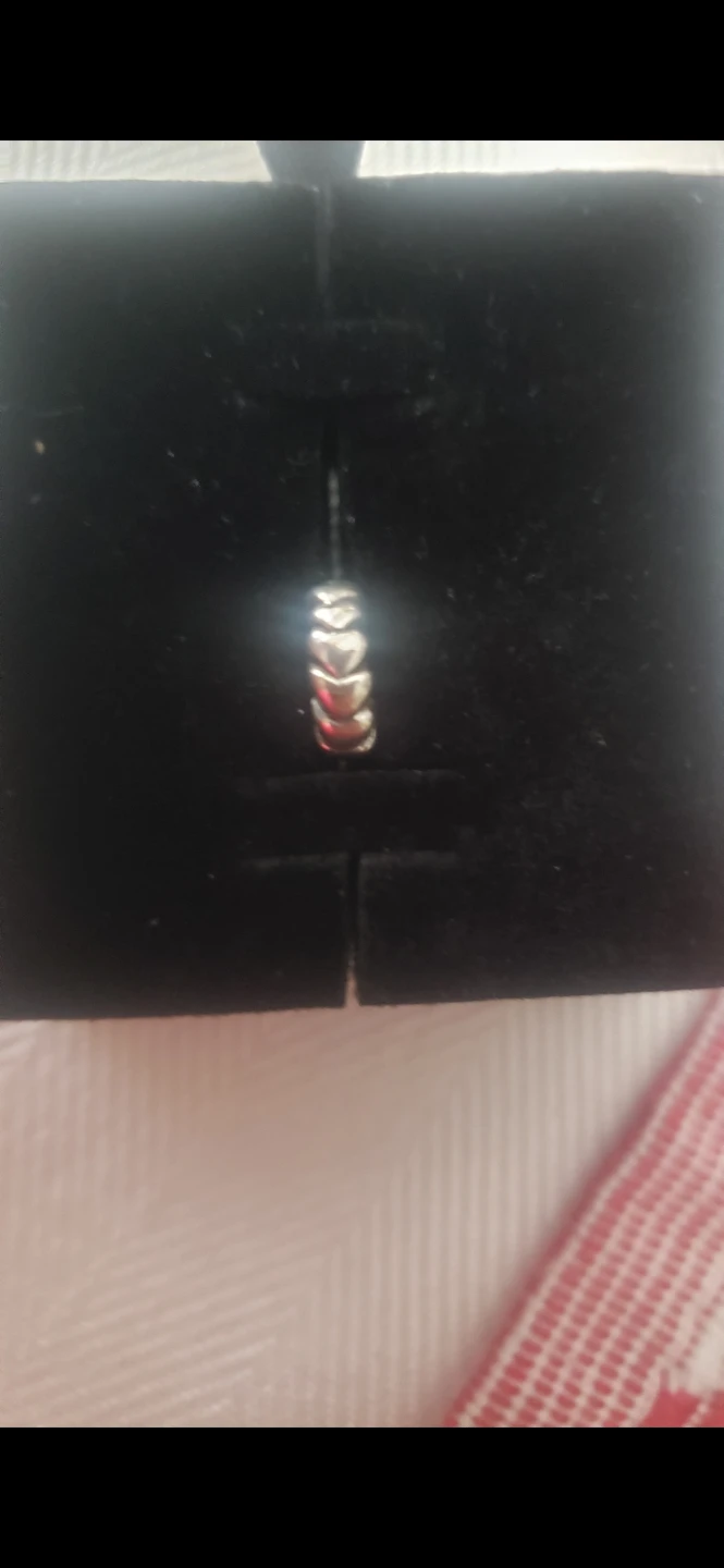 Pandora  Spacer  with Heart Design