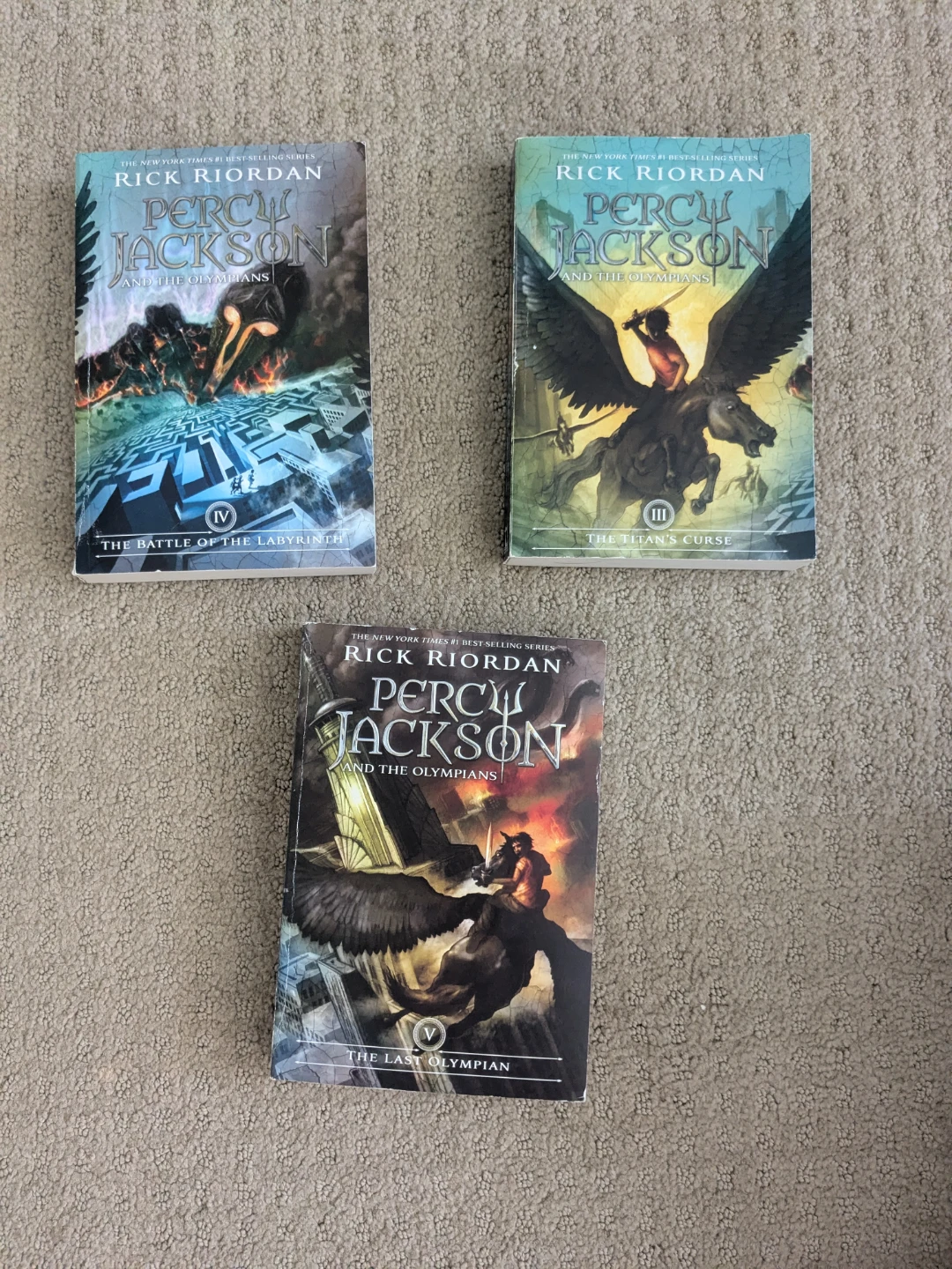 Percy Jackson and the Olympians Complete Series Box Set