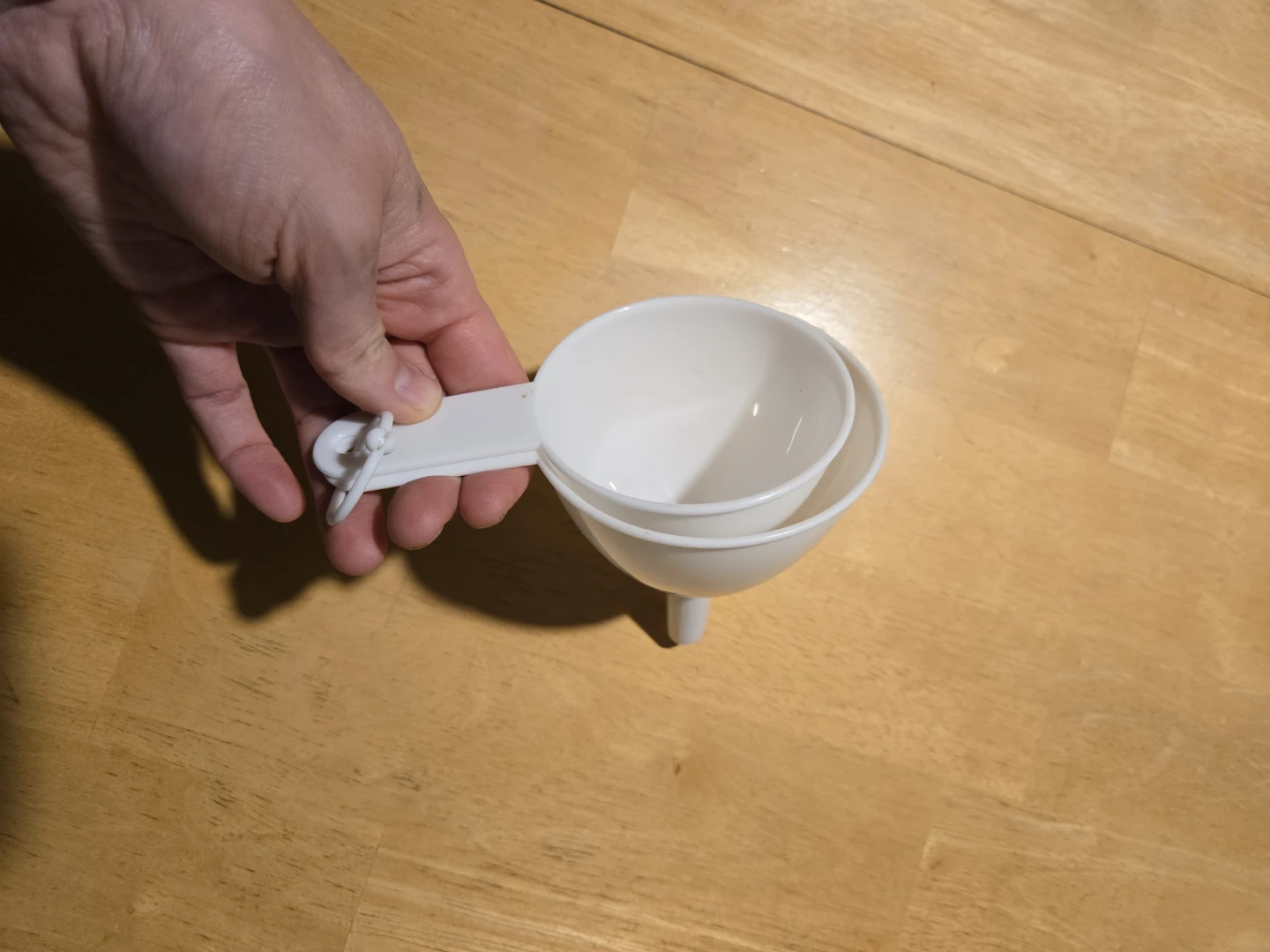 White Plastic Funnel Set - photo 2