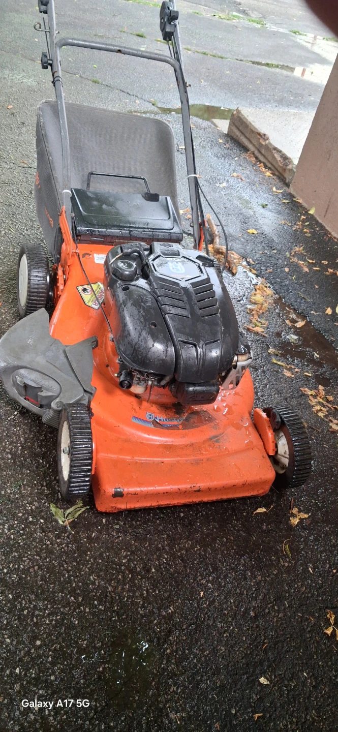 Husqvarna Orange Lawn Mower