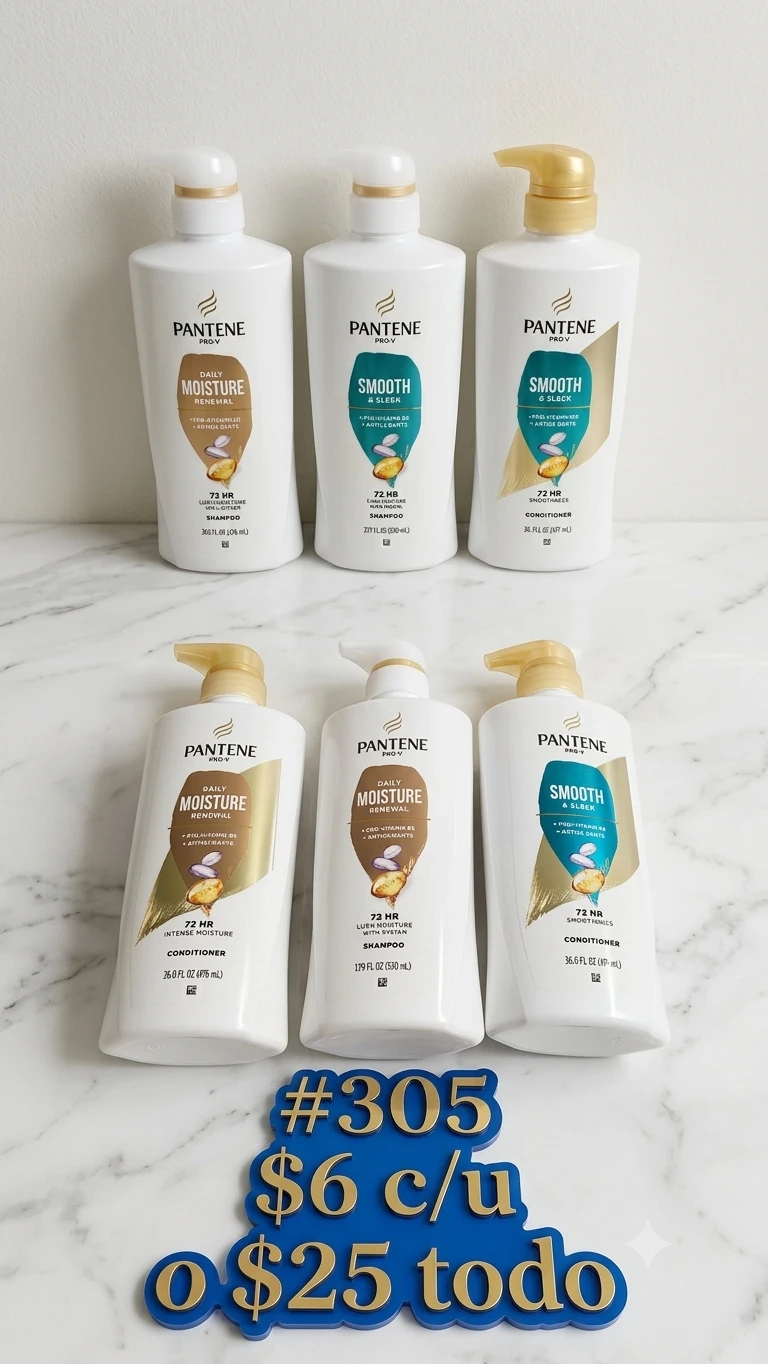 Pantene Pro-V Shampoo & Conditioner Bundle