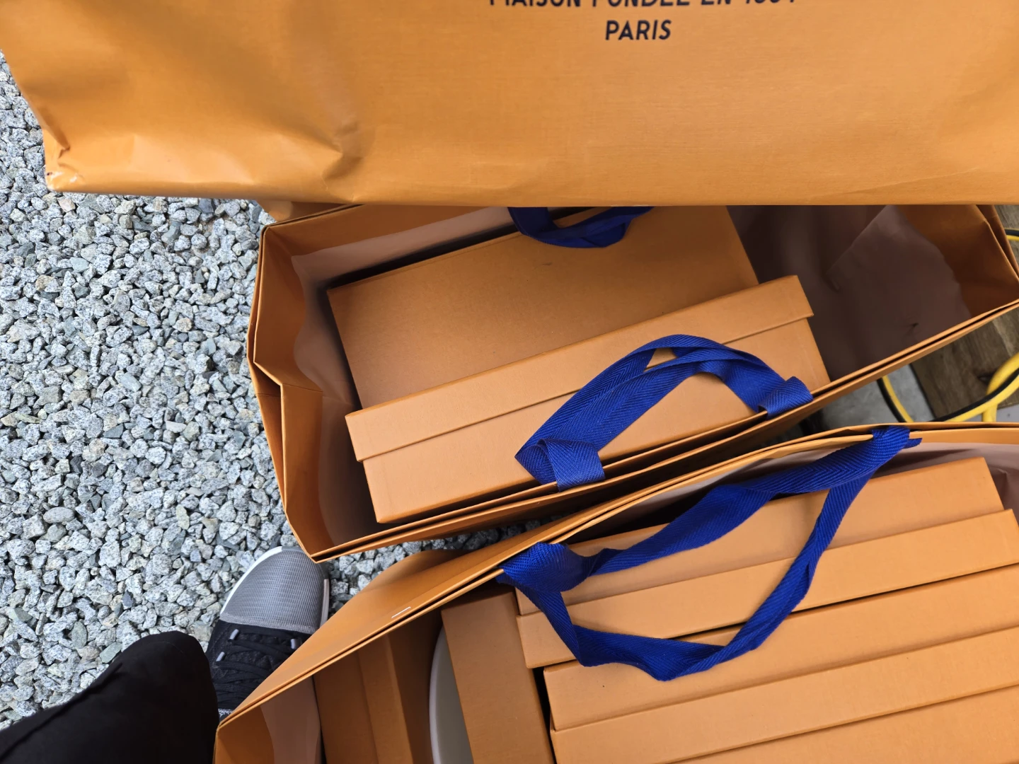 Louis Vuitton Shopping Bags with Boxes - photo 4