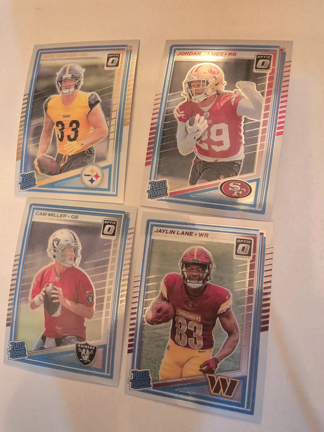 Panini Optic Rated Rookie Football Cards - photo 2