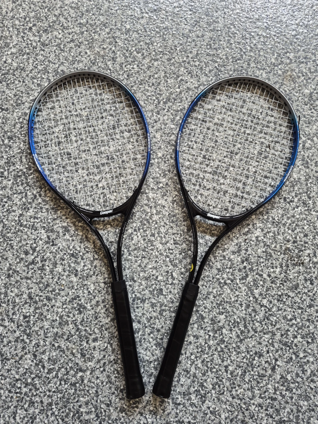 Set of 2 Cooper Tennis Rackets