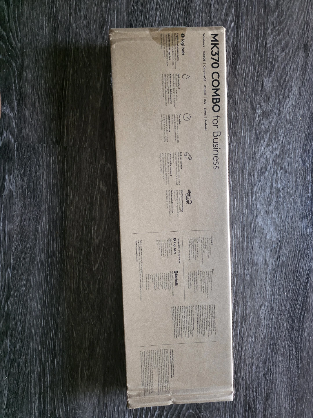 Logitech MK370 Combo Wireless Keyboard and Mouse Set - photo 3